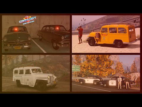 Retro Emergency Vehicles Pack 1940&#039;s - 1950&#039;s First Addons Released