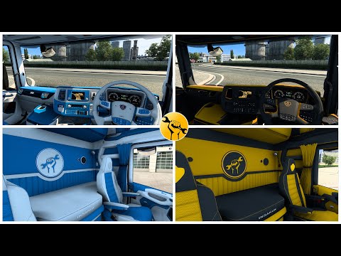 Insanux Interior Preview UK/EU Scania 2016 | Euro Truck Simulator 2 [Steam Workshop]