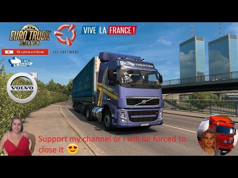 Euro Truck Simulator 2 (1.37 Beta) Volvo FH12 and FH16 BR Version Paris France + DLC&#039;s &amp; Mods