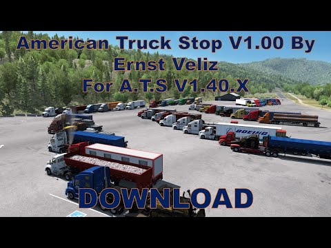 DOWNLOAD American Truck Stop V1.00 ATS-1.40.x
