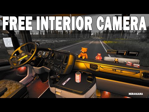 Euro Truck Simulator 2 Mods | Free Interior Camera Mod | ETS2 Mods v1.40