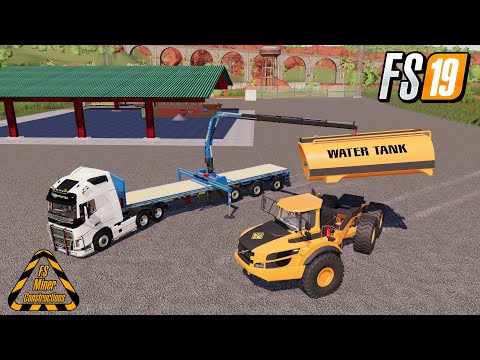 FS19 WORK WITH NEW MODS MINING CONSTRUCTION ECONOMY MAP FARMING SIMULATOR MODS
