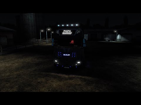 Custom Lightbox - ETS2 - Scania S + R2009 + New Added Daf XF Euro 6