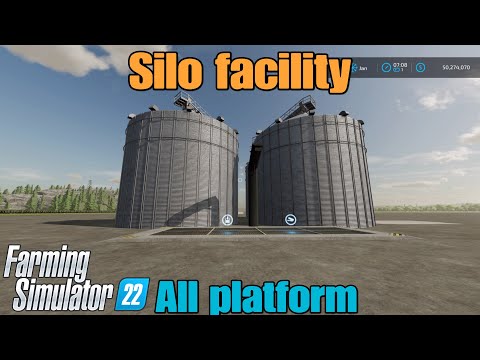 Silo Facility / mod for all platfoms on FS22