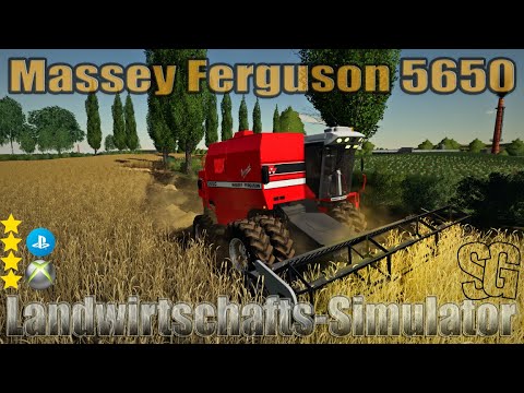 LS19 Modvorstellung - Massey Ferguson 5650 Und Massey Ferguson Cutter - Ls19 Mods