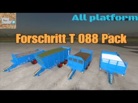 Forschritt T 088 Pack / New mod for all platforms on FS22