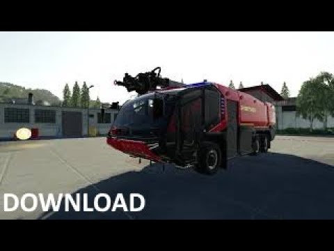 Farming Simulator 19 Lotniskowa Straż Pożarna [DL]