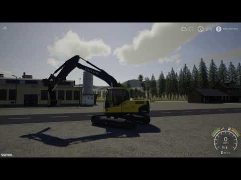 Farming Simulator 2019 mods Volvo ec160