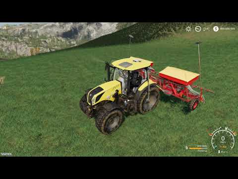 Farming Simulator 2019 mods New Holland T6 Series &amp; Pneusej 6MT