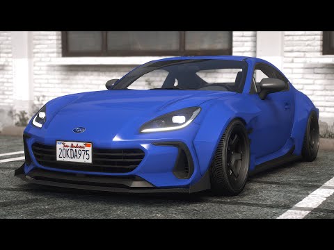 2022 Subaru BRZ | GTA V Real Life Car Mods | PC