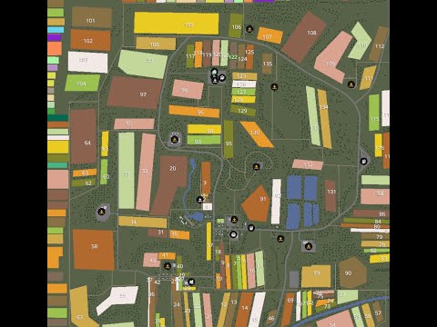 Rownina map | Farming Simulator 19 | Map flyover