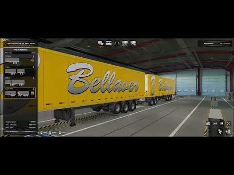 Euro Truck Simulator 2 - Bellaver Transportes Sckinpack 2.0 by Maryva