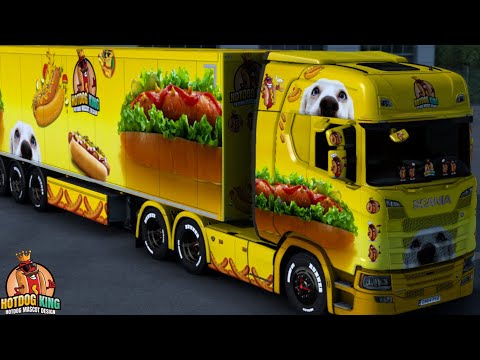 Euro Truck Simulator 2 Hot Dog Skin | I&#039;m A Hot Dog