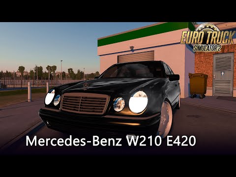 ✅ ▶Mercedes-Benz W210 E420◀ | ETS 2 1.41 | 🚦 CAR MOD | 2K