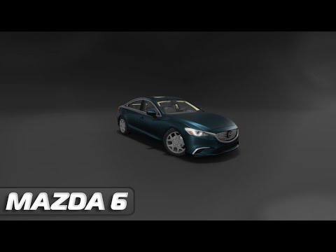 Мод MAZDA 6 для BeamNG.drive