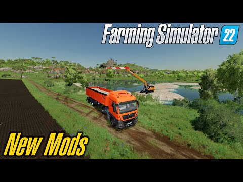 FS22 Load Riversand With New Mods 🚧 France TP Map 🚧 Farming Simulator 22