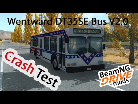 BeamNG – Wentward DT35SE Bus V2.0 Crash Test
