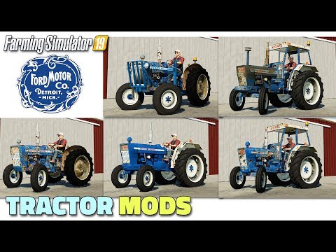 FS19 | FORD Old Tractor Mods (2020-03-07) - review