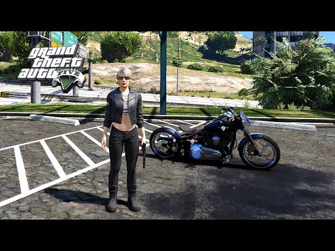 GTA V High-Speed Police Chase | Meet Emma, the Fearless Addon Ped