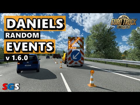 |ETS2 1.45| Daniels Random Events v1.6.0 [Traffic Mod]