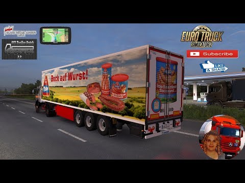 Euro Truck Simulator 2 (1.35) SCS TrailerPatch 2.2 Mercedes 1632 NG Edit by Ekualizer + DLC&#039;s &amp; Mods