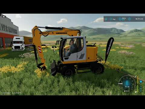Farming Simulator 22 mods Liebherr A914 Compact