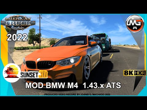 BMW M4 2017 + Interior v2.0 1.43.x ATS