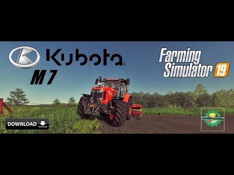 Farming Simulator 19 // Kubota M7 MOD