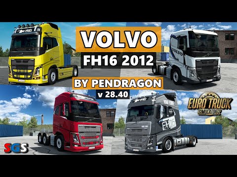 |ETS2 1.46| Volvo FH16 2012 by PENDRAGON v28.45 [Truck Mod]