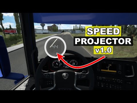 |ETS2 1.49| Speed Projector v1.0 by Schumi