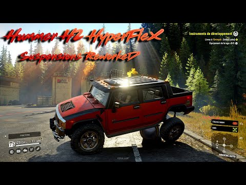 Snowrunner mod : Hummer H2 hyperFlex