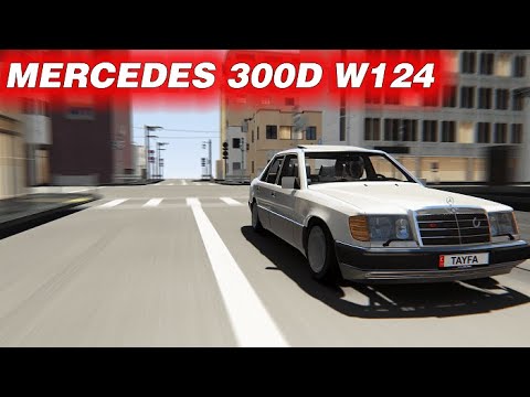 MERCEDES 300D W124!! - Assetto Corsa