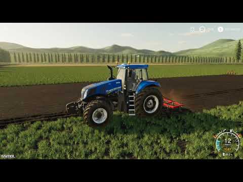 Farming Simulator 2019 mods New Holland T8 Series EU