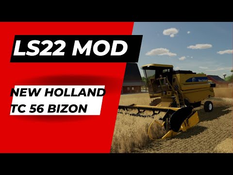 LS22 Mod: New Holland TC 56 Bizon