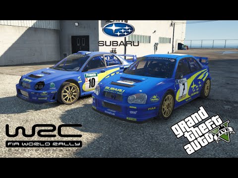 GTA V | 2002 Subaru WRC &amp; 2003 Subaru WRC