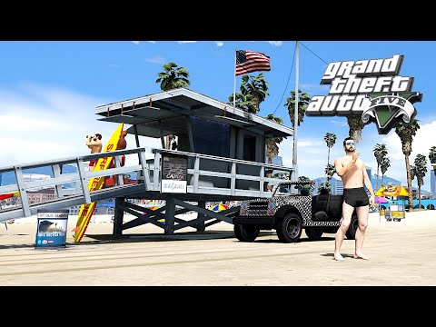 GTA V Beach Crusader Addon Jeep | Just Another Day At The Beach