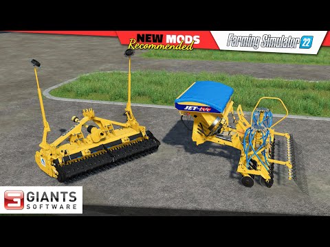 FS22 | Alpego Jet-M Pack (by GIANTS) - Farming Simulator 22 New Mods Review (2K 60Hz)