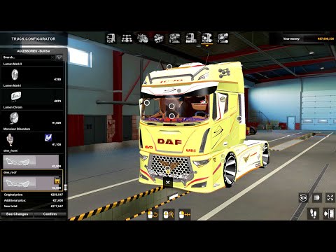 DAF EVO WING V12 | Truck Customization | Euro Truck Simulator 2
