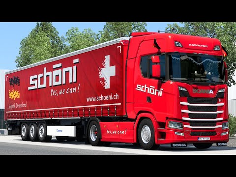 SCANIA NextGen | 🔊 DC13 Sound Mod | ETS2 Mods | Euro Truck Simulator 2 Gameplay