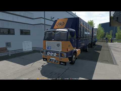 Euro Truck Simulator 2. Небольшой обзор мода VOLVO F88 BY XBS V1.8.6 1.50.
