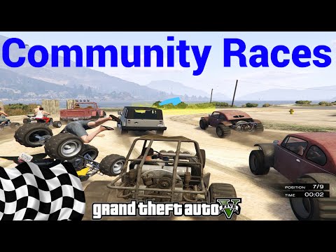 GTA V - Community Races Mod (create your custom racing tracks and play other people&#039;s tracks)
