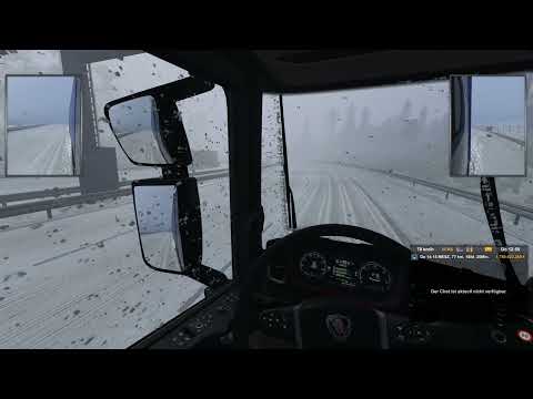 Real Snowfall by OptionalJoystick for Winter Mods ETS2-1.43x
