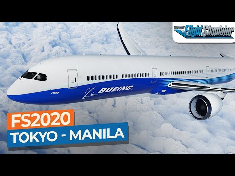 [MSFS] Tokyo Haneda to Manila - Boeing 787-10｜Drawyah