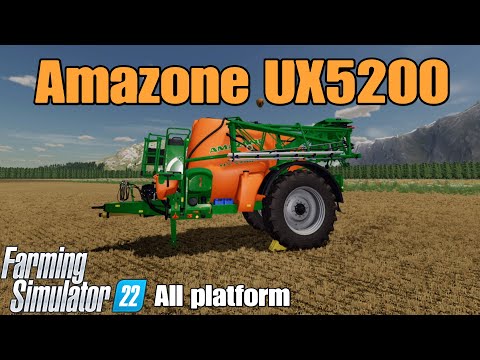 Amazone UX5200 / FS22 mopd for all platforms