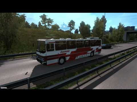 Euro Truck Simulator 2 mods Ikarus 250-59