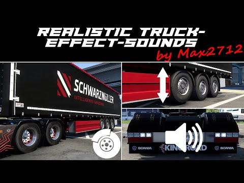 Realistic Truck-Effect-Sounds V1 by Max2712 | ETS2 Mods