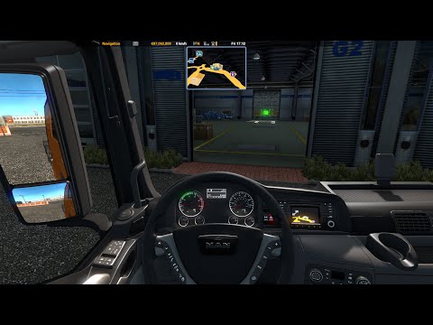 Route Advisor для Eurotruck Simulator 2 Более подобающее место для карты