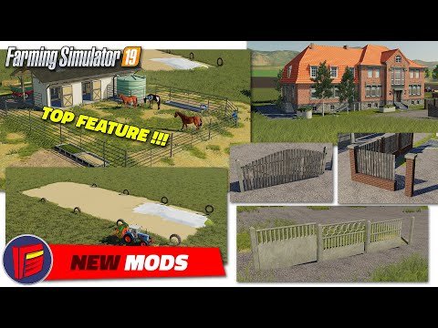 FS19 | New Farm Building Mods (2020-08-17) - review