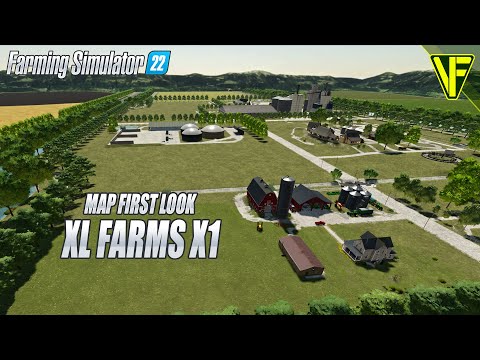 These Fields Are HUGE! | XL Farms X1 For Farming Simulator 22 1st Look!
