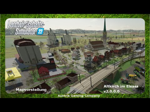 LS22 Mapvorstellung ★ Altkirch im Elsass v2.0.0.0